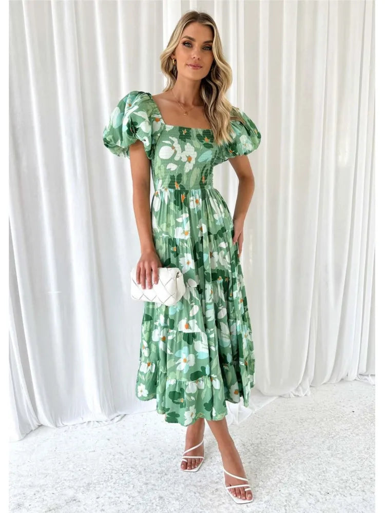 Celeste Off-Shoulder Maxi Dress (Almost sold out)