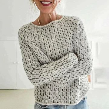 Aleana | Elegant Gray Sweater for Women