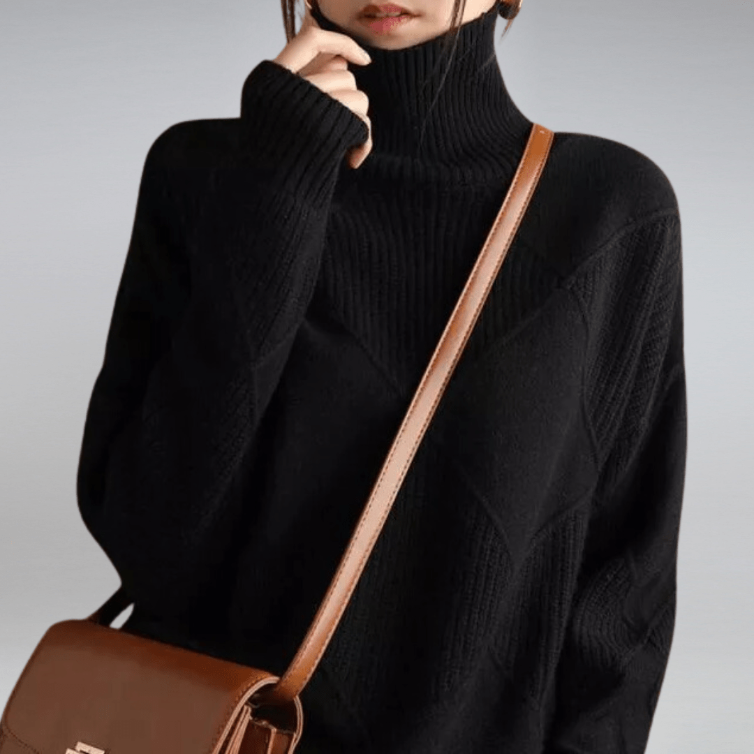 Abigail - Soft turtleneck sweater