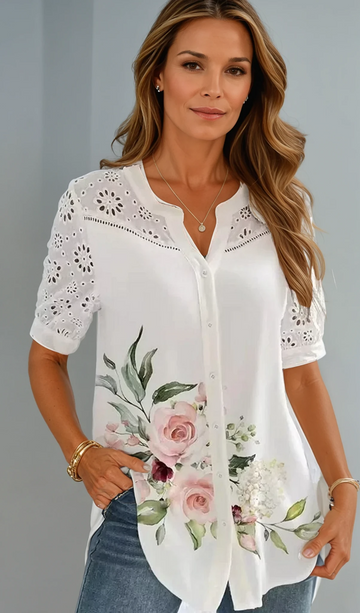 Melissa-Subtle Serenity Blouse