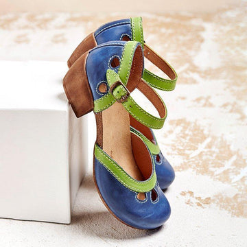 Daisy-Retro Charm Mary Jane Heels