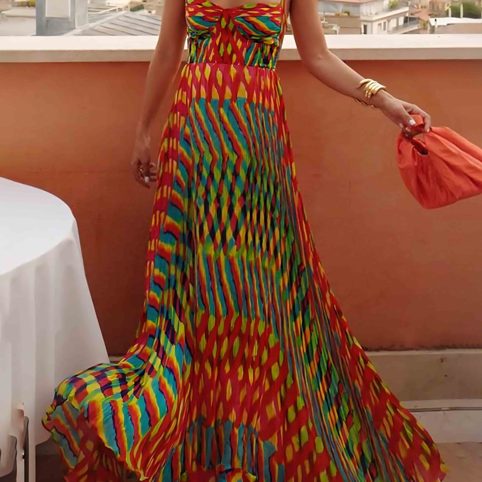 Jaime - Elegant A-Line Maxi Dress