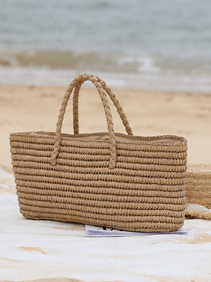 Arden-Woven Beach Tote