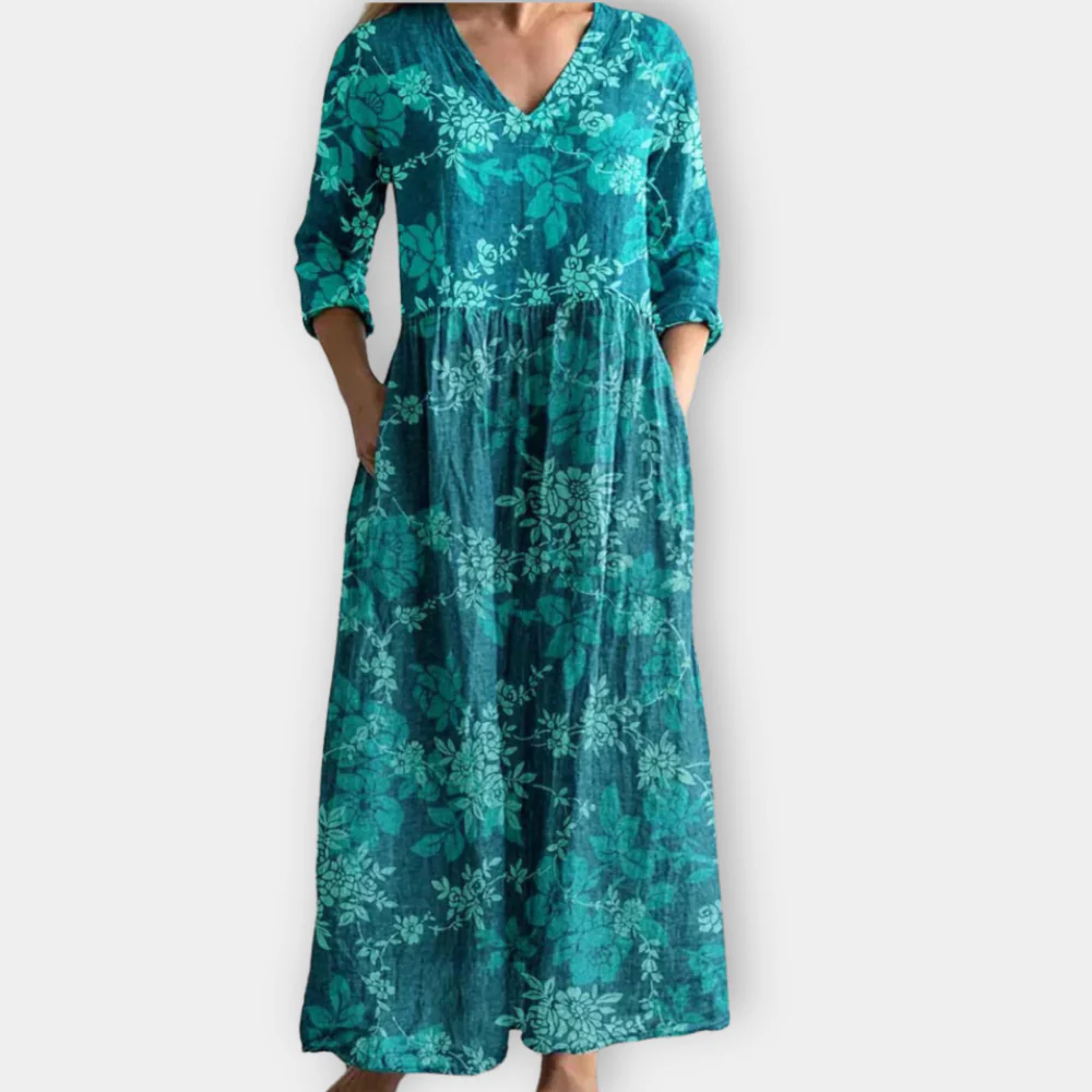 Millicent - Bohemian Magic in Maxi Dress
