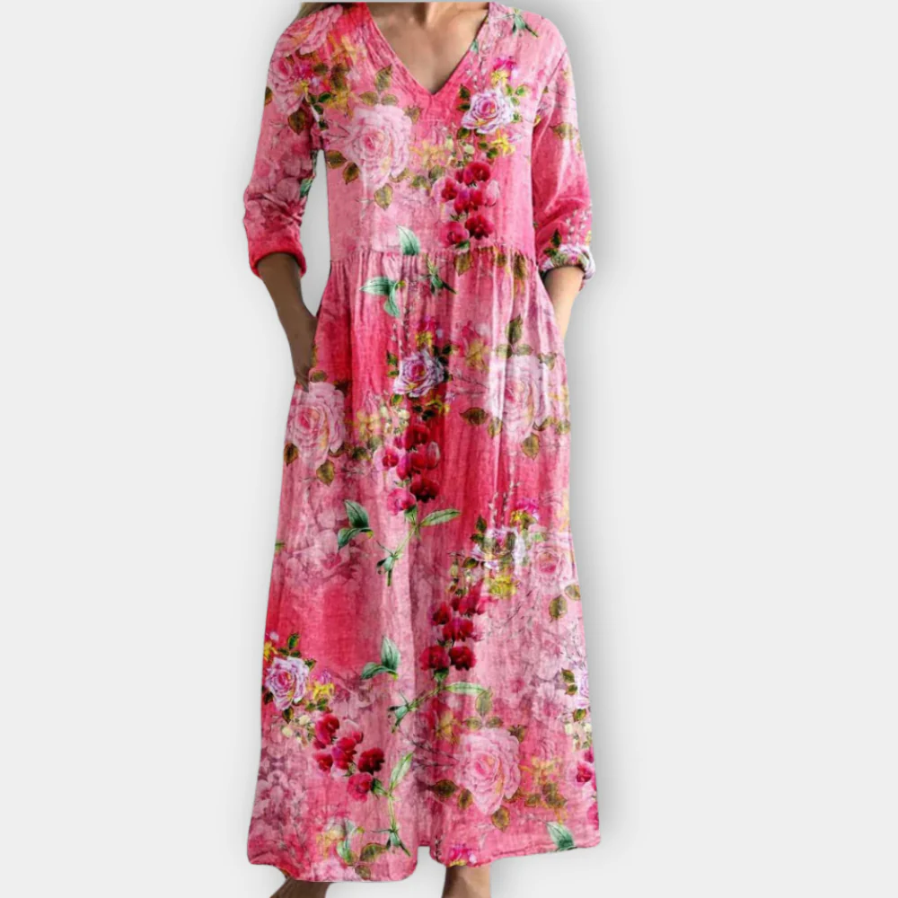 Henrietta - Effortless Allure Boho Maxi Dress