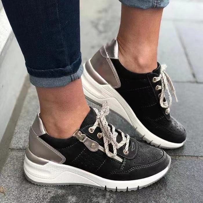 Nova-Comfort Lace-Up Trainers